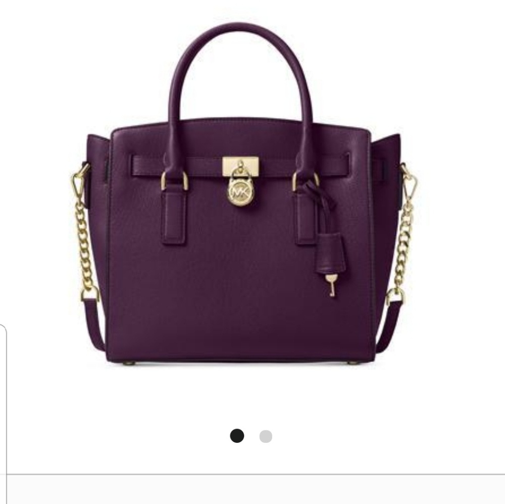 Micheal Michael kors studio Hamilton e/w satchel